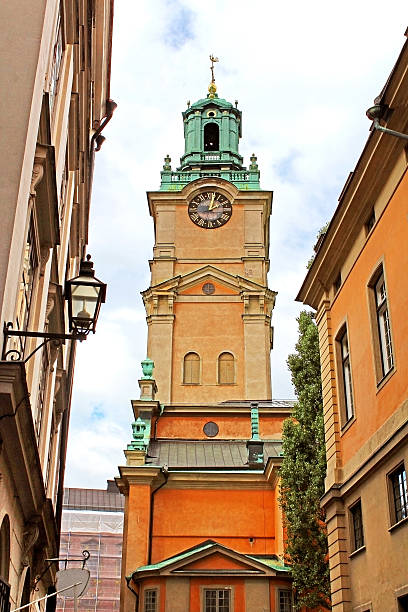 istock Saint Nicholas (Storkyrkan) Bell Tower, Stockholm, Sweden 492817423