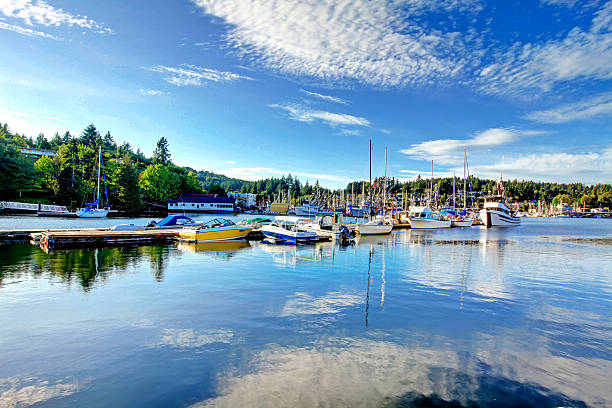 istock Bay view in Tacoma, Washington 492817489
