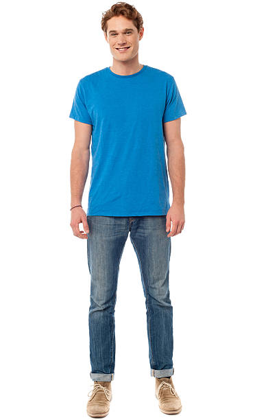 istock Cool young smiling guy in casual attire 492819643