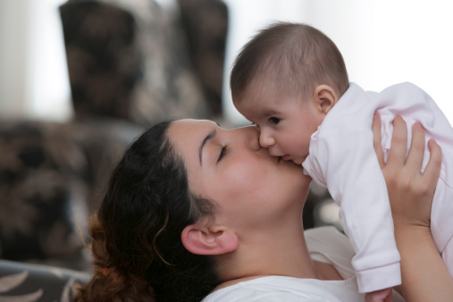 Mother And Baby Stock Photo - Download Image Now - 30-34 Years, Adult, Baby  - Human Age - iStock