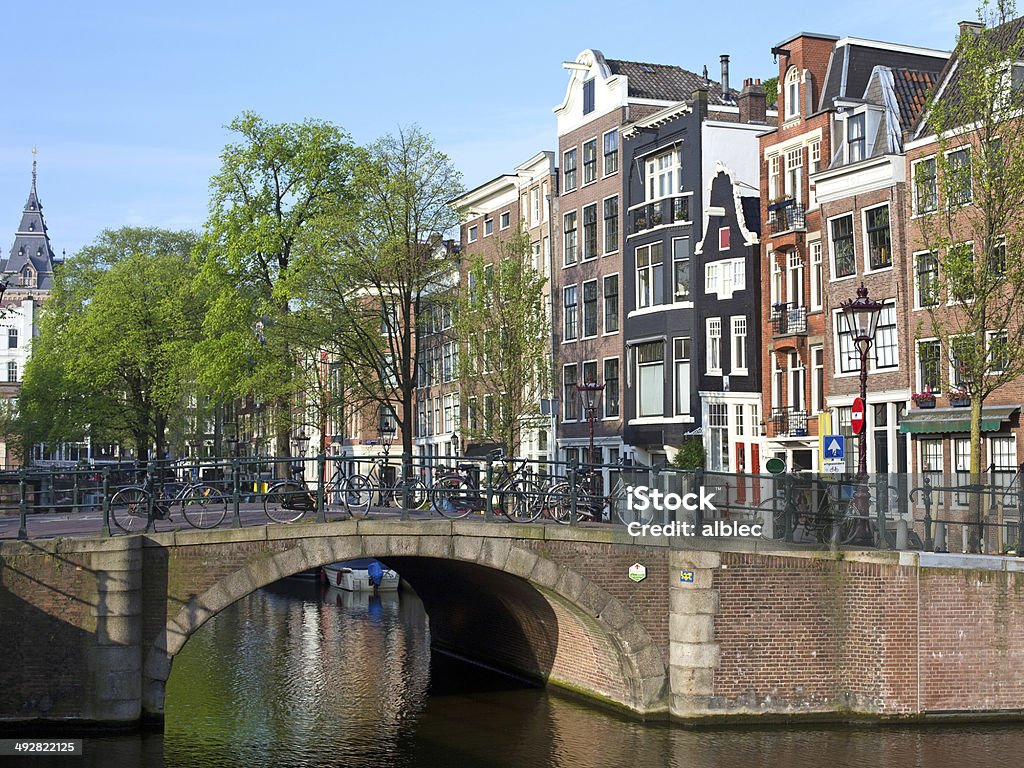 amsterdam cityscape view of the city of amsterdam in holland Amsterdam Stock Photo