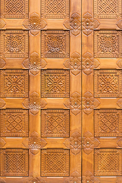 istock Wood Texture on The Door 492842990