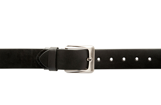 Black Belt Isolated On White