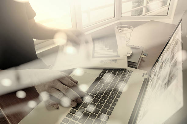 istock business documents on office table with smart phone 492846950