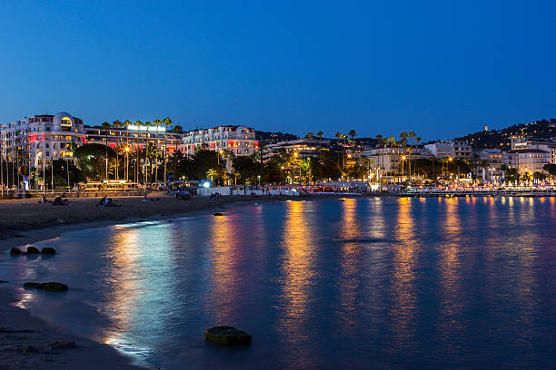 istock View on Cannes on French Riviera in the evening 492850122
