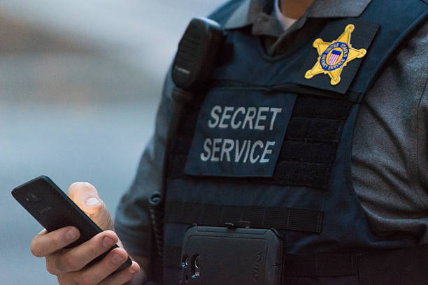 Secret Service stock photo