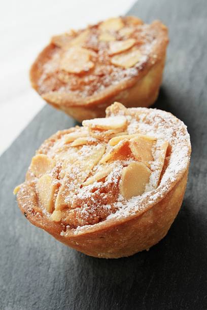 istock bakewell tart on slate 492863081