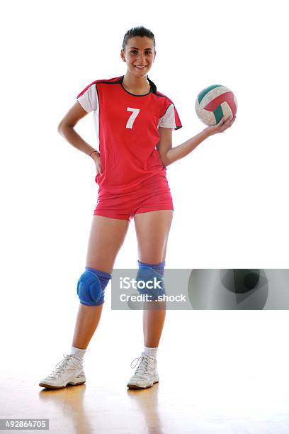 Gir Playing Volleyball Stock Photo - Download Image Now - Activity, Adult, Backgrounds