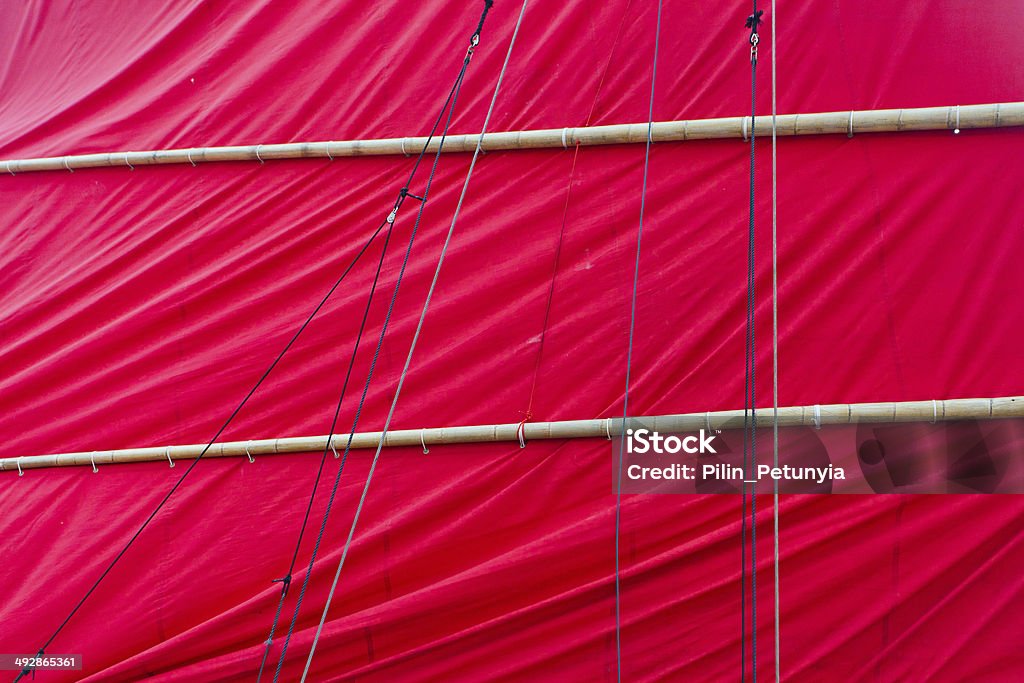 Velero rojo - Foto de stock de Artesanía libre de derechos