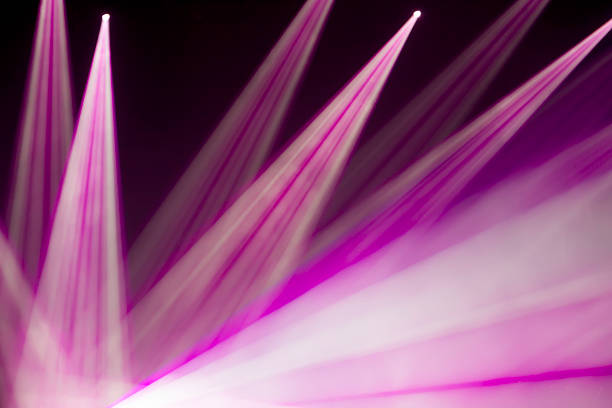 istock Defocused entertainment concert lighting on stage, bokeh. 492866147