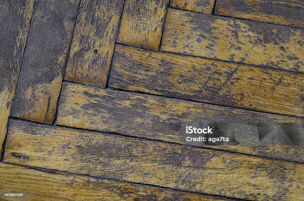 old dirty parquet old dirty floor wooden parquet Condition Stock Photo
