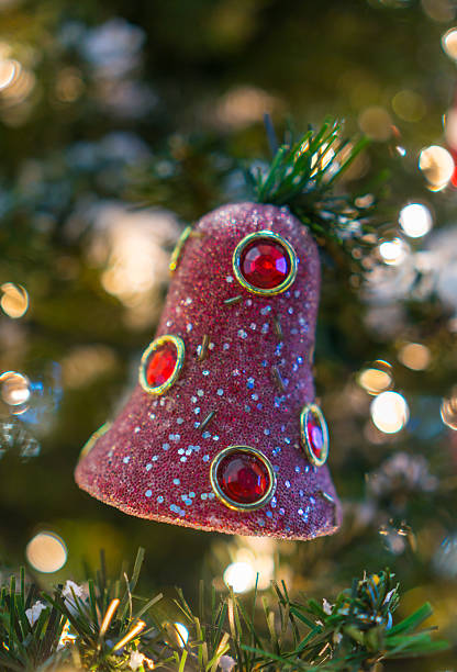 istock Christmas tree with beautiful and colorful decorative ornaments 492877772