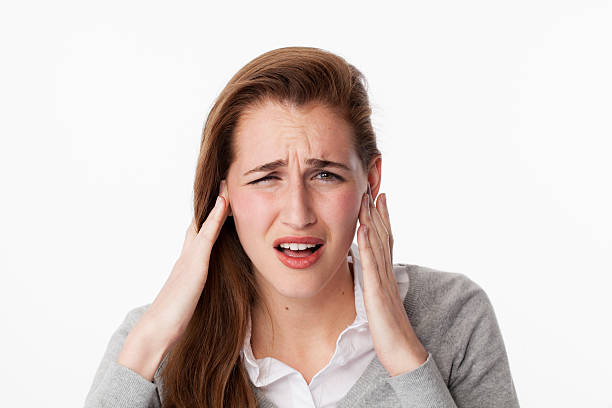 20 s woman 고통 소음감소 또는 갖는 조 ache - human teeth audio 뉴스 사진 이미지