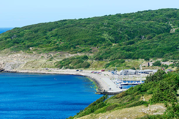 борнхольм - hammershus bornholm island denmark island стоковые фото и изображения