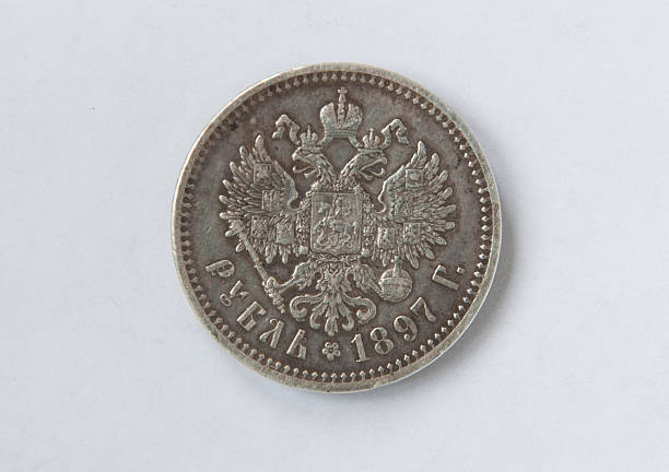 istock russian empire old silver coins vintage isolated 492890458