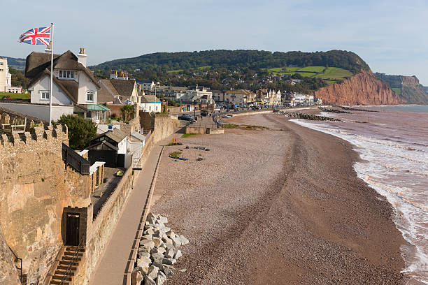 istock Sidmouth beach and seafront Devon England UK the Jurassic Coast 492890836