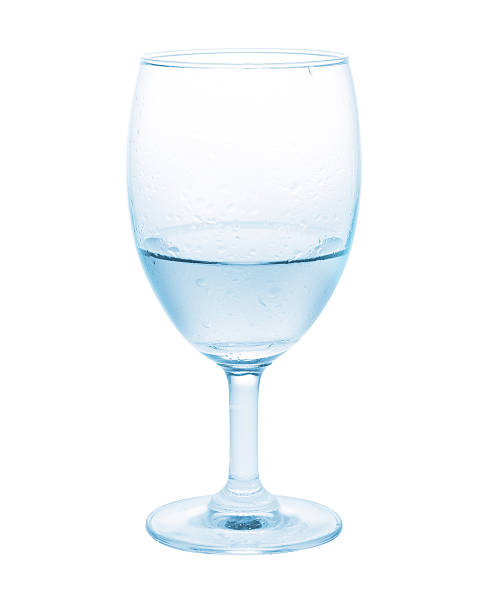 istock Glass of water isolated on a white background. 492900651