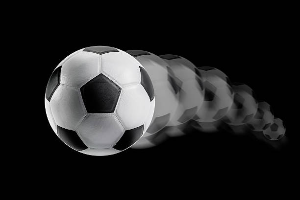 Worn soccer ball isolated on a white background. Studio shot. XXXL (Canon Eos 1Ds Mark III)