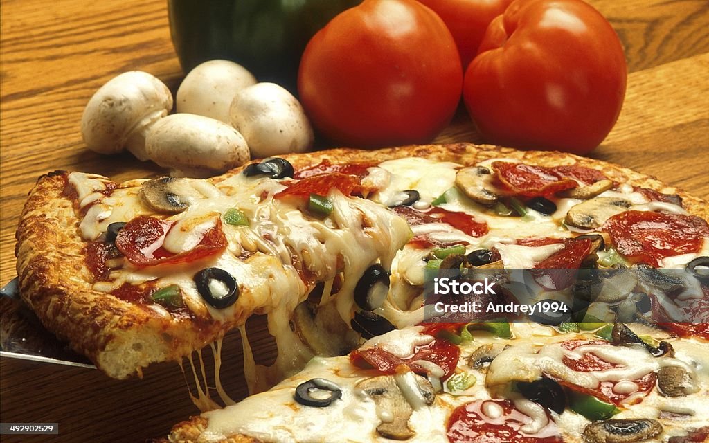 Pizza Food Stock Photo