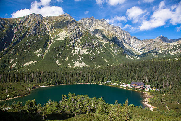 istock Lake in High Tatras mountains 492905190