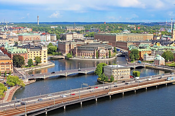istock Panorama of Stockholm, Sweden 492906177