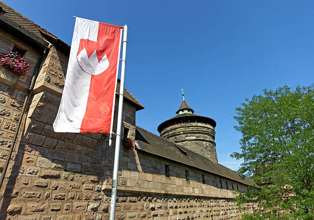 istock nuremberg city wall with watchtower 492910952
