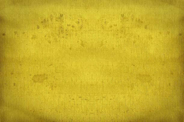 istock Yellow flag pattern on fabric texture,retro vintage style 492911924