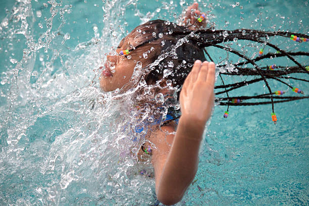 istock Girl Splash water 492912792