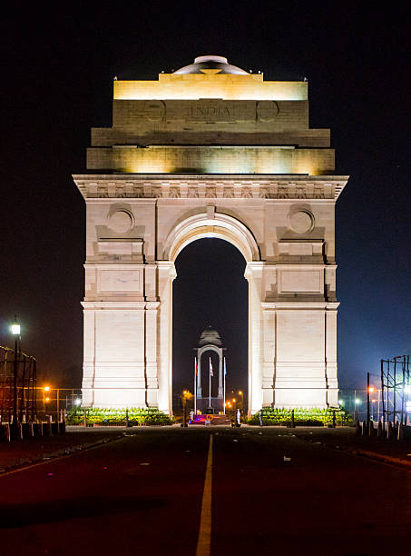 istock India gate Delhi at night 492912808