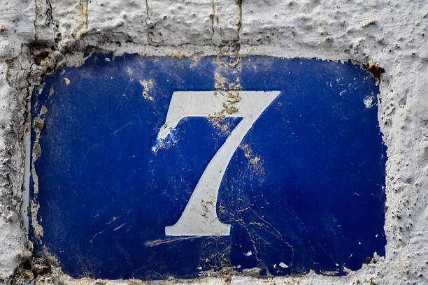 istock Vintage House Number 492914812