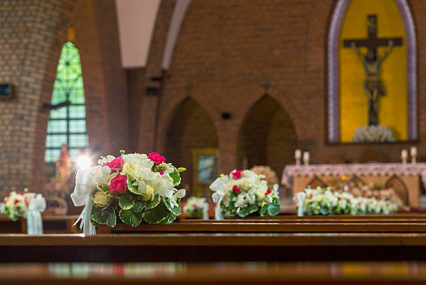 istock flower for a marriage in church 492937326