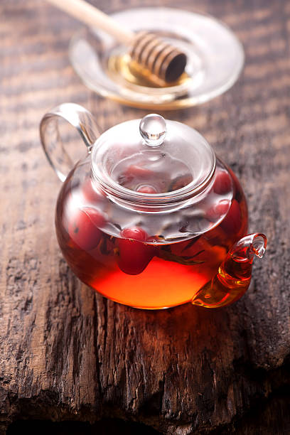 istock Rosehip tea and honey, vertical 492938254