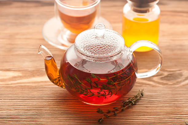 istock Herbal tea with thyme and honey. horizontal 492938804