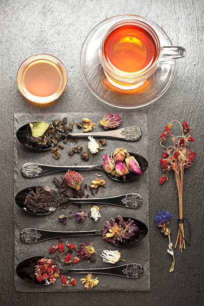 istock Various tea, dried herbs, dried berries and flowers. 492939176