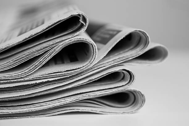 istock Newspapers stacked one on the other 492939434