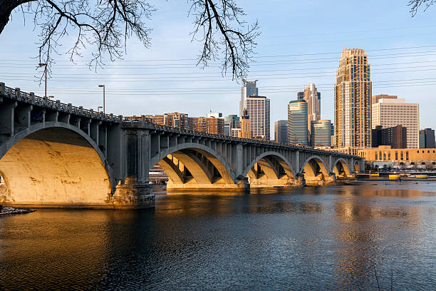 istock Minneapolis Minnesota view from across the Mississippi river 492942096