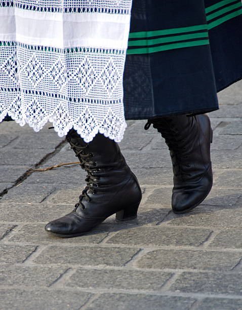 istock Legs of a female dancer at Main Square, Krakow 492943800