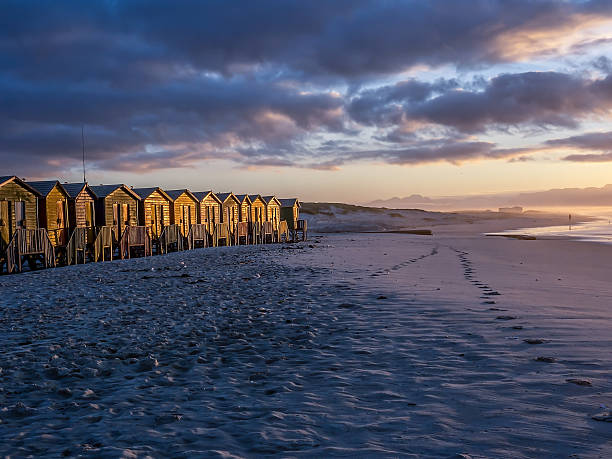 istock Picturesque sunrise on False Bay beach  - 1 492946552