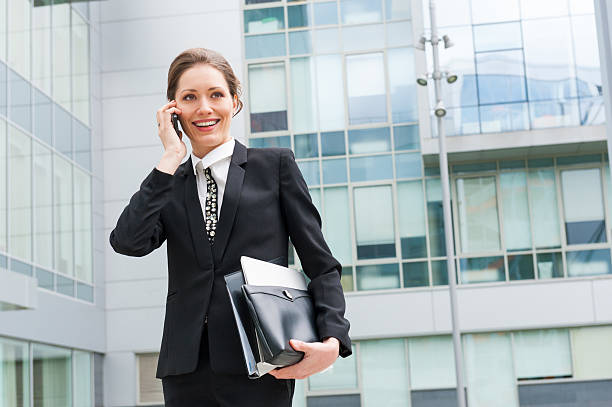 istock Young business woman portrait 492956056