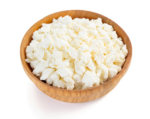 istock cottage cheese in bowl on white 492956170