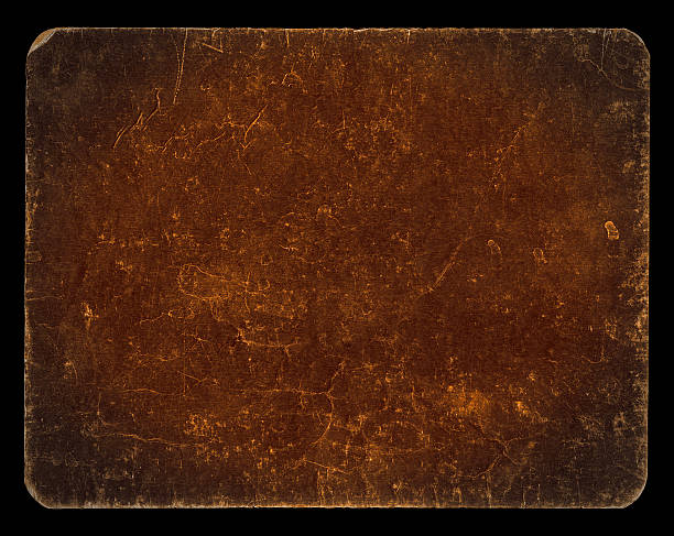 istock Vintage rich textured banner isolated on black with clipping path 492956890