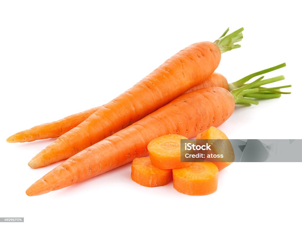 carrots fresh carrots isolated on white background 2015 Stock Photo