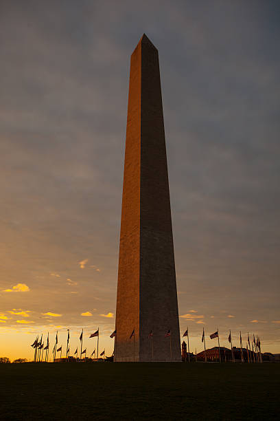 istock Washington Monument at sunrise in the US capital 492957614