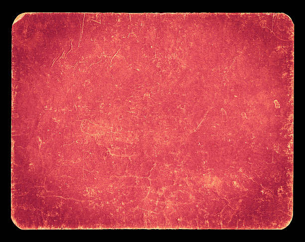 istock Vintage rich textured banner isolated on black with clipping path 492957858