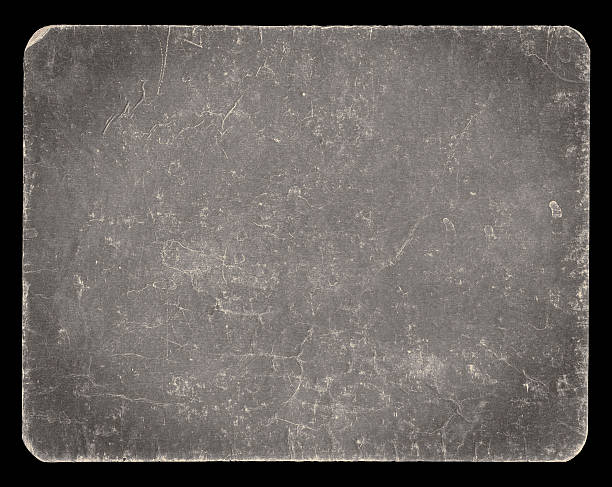 istock Vintage rich textured banner isolated on black with clipping path 492957964