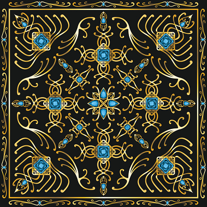 Scarf Pattern Vector Scarf Pattern Stock Illustration - Download Image Now - 2015, Abstract ...