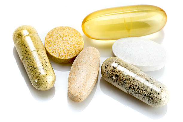 istock Vitamin supplements - capsules and pills 492961468