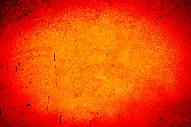 textura de fundo grunge colorido - spotted paint red wall - fotografias e filmes do acervo