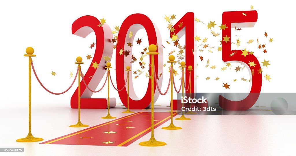 Celebração de Ano Novo de 2015 - Royalty-free 2015 Foto de stock