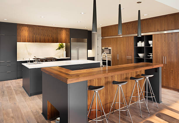 Beautiful Kitchen Interior  in Luxury Home